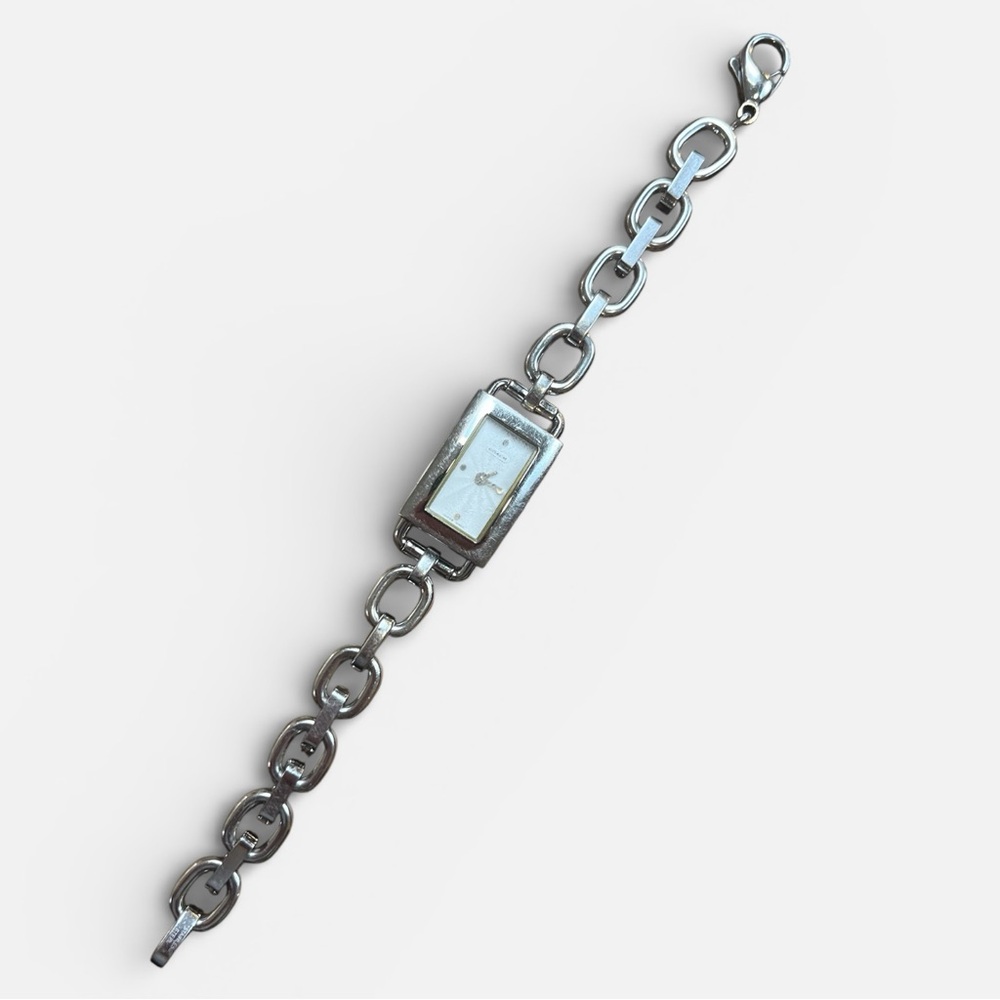 Coach Women's Silver Watch 0219